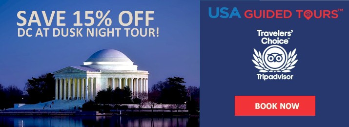Washington DC 'At Dusk' Night Tour. Save 15%