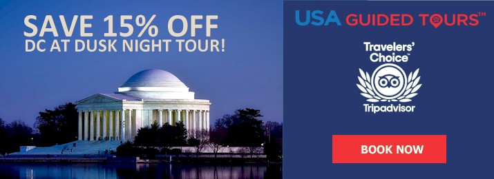 Washington DC 'At Dusk' Night Tour. Save 15% 