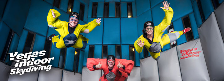 Free coupons for Vegas Indoor Skydiving! Save with Free Discount Travel Coupons from DestinationCoupons.com!