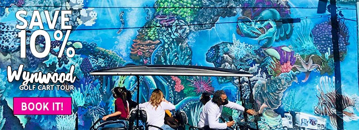 Wynwood Graffiti Golf Cart Tour. Save 10%