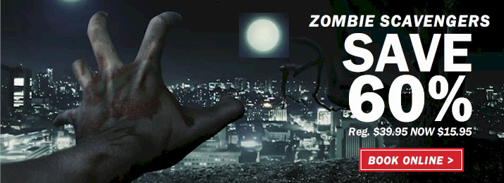 Zombie Scavengers, Digital Scavenger Hunt : SAVE 60%