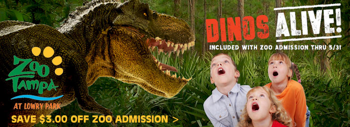 Zoo Tampa At Lowry Park Coupon Codes Save 3 00 Off Each Tickets