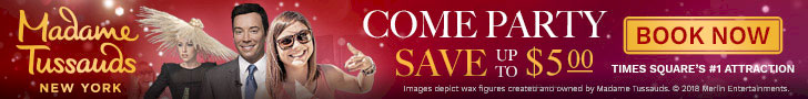 Madame Tussauds Times Square. Save up to $5.00