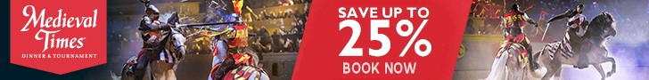 Save 25% Off Medieval Times Dinner Show and Tournament