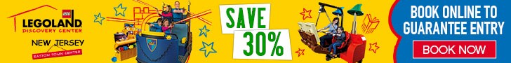 LEGOLAND Discovery Center New Jersey. Save 30%