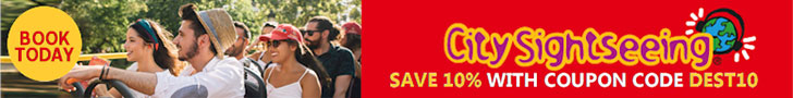 City Sightseeing Tours : SAVE 10% WITH VOUCHER CODE DEST10