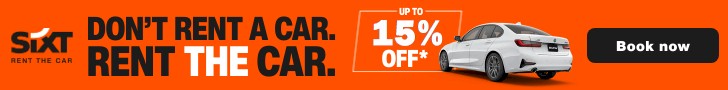 Save up to 15% Off Sixt Car Rental's lowest rates. Cheap Sixt car hire.