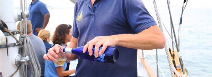 Wine Tasting Sail on Manhattan by Sail's Shearwater. Save 15%