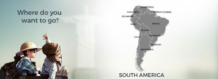 South America Map